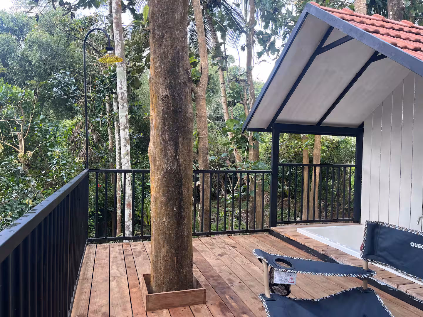 The balcony at Riverloft, Kabani Riverside