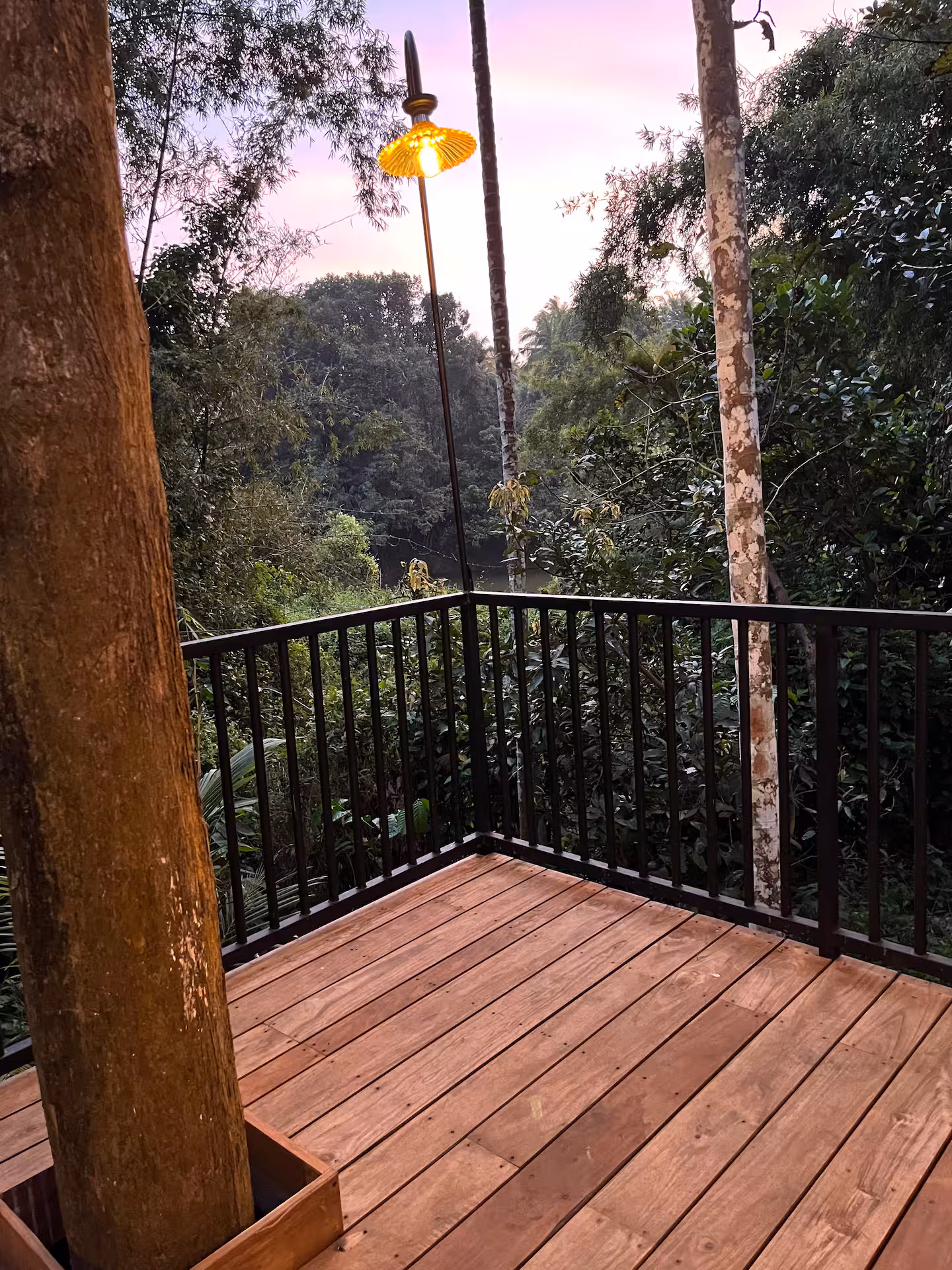 The balcony at Riverloft, Kabani Riverside