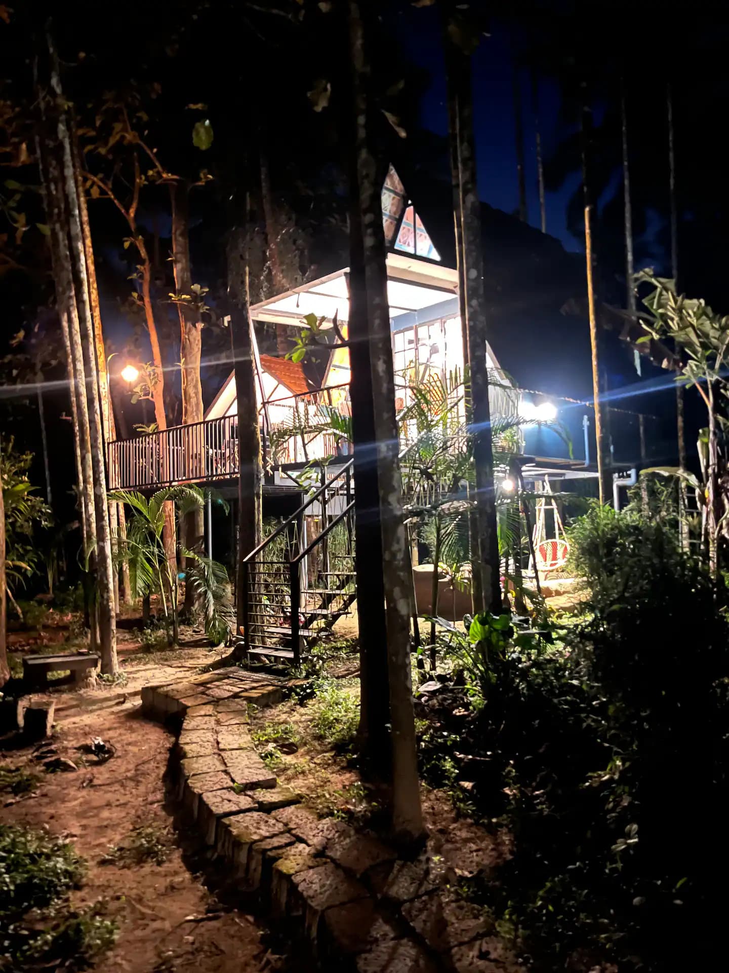 Night view at Riverloft, Kabani Riverside