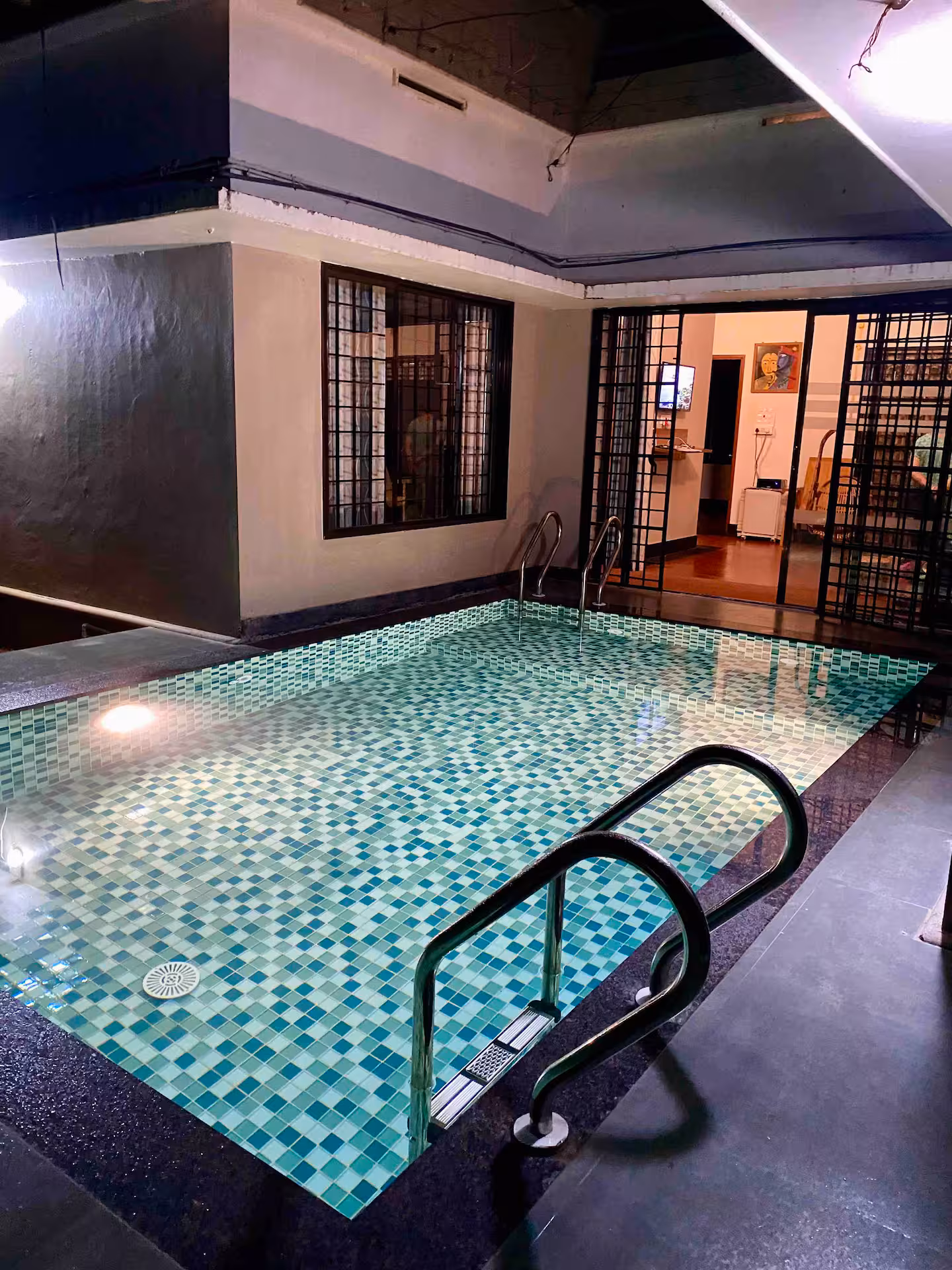 The pool at The Riverside Villa, Kabani Riverside
