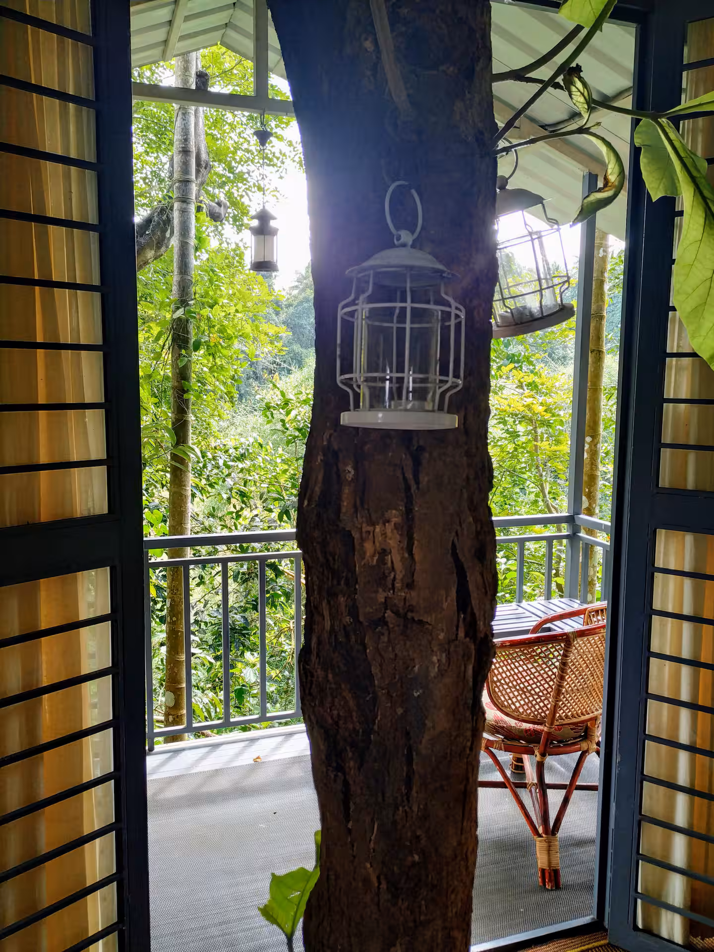 The balcony at Waterfront, Kabani Riverside