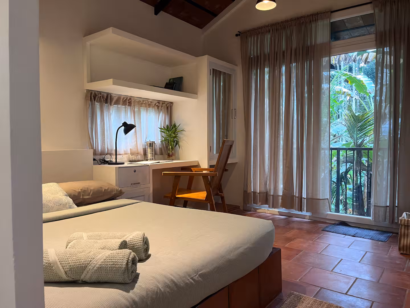 Where you'll sleep at The Writer's Cabin, Kabani Riverside